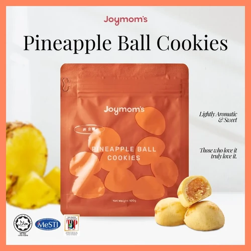 Pineapple Ball - Grab and Go Packaging